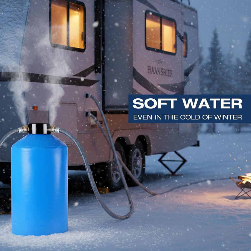 H&G Lifestyles Heated Water Softener Cover for Winter, 35W 110V Heating Pad, ...