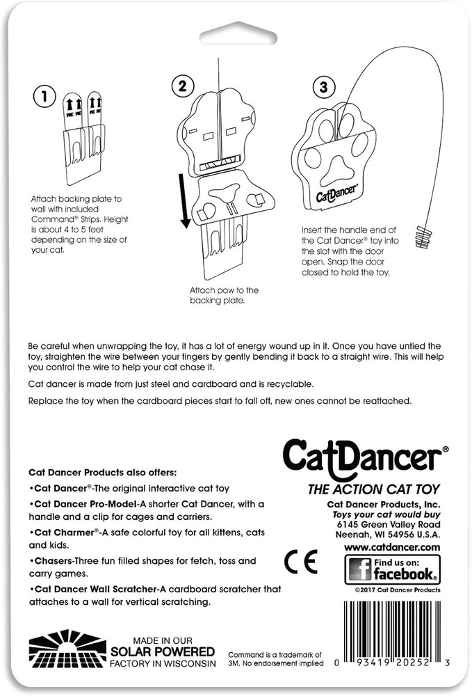 CAT DANCER Deluxe 252 Cat Toy, Medium Breeds