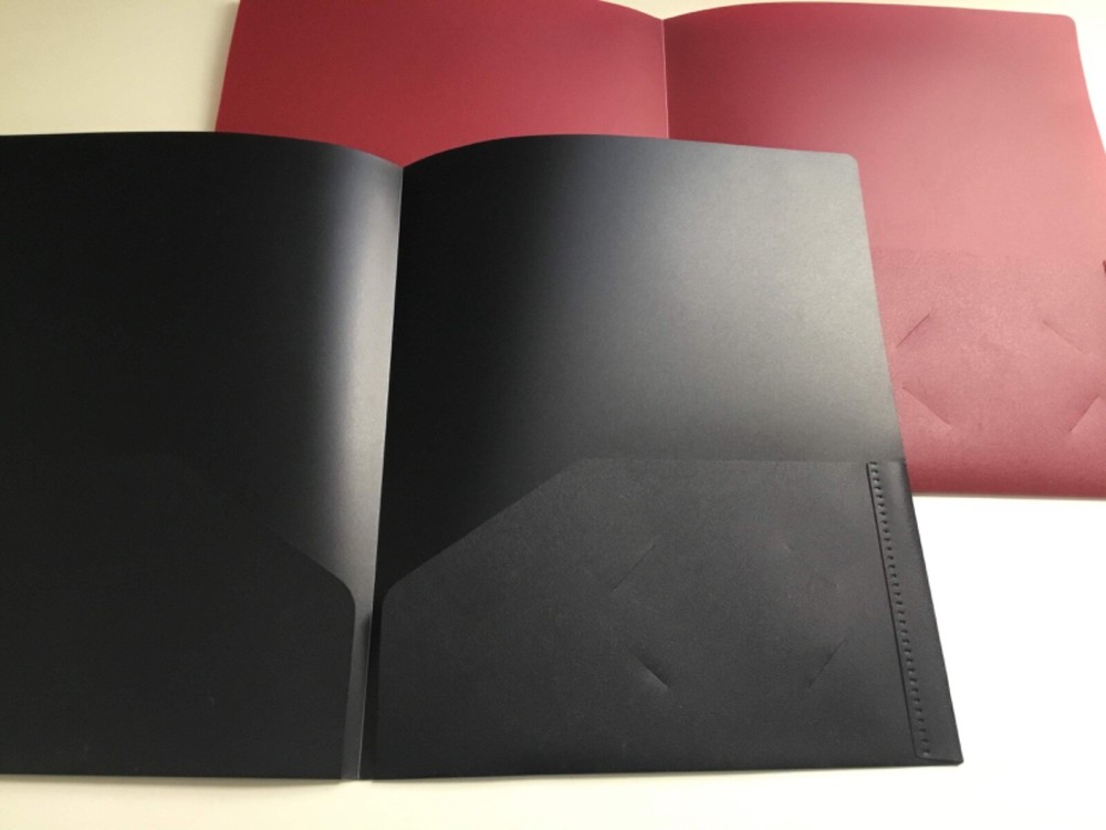 Staples Portfolio 2pc. Red & Black (Document Holder)