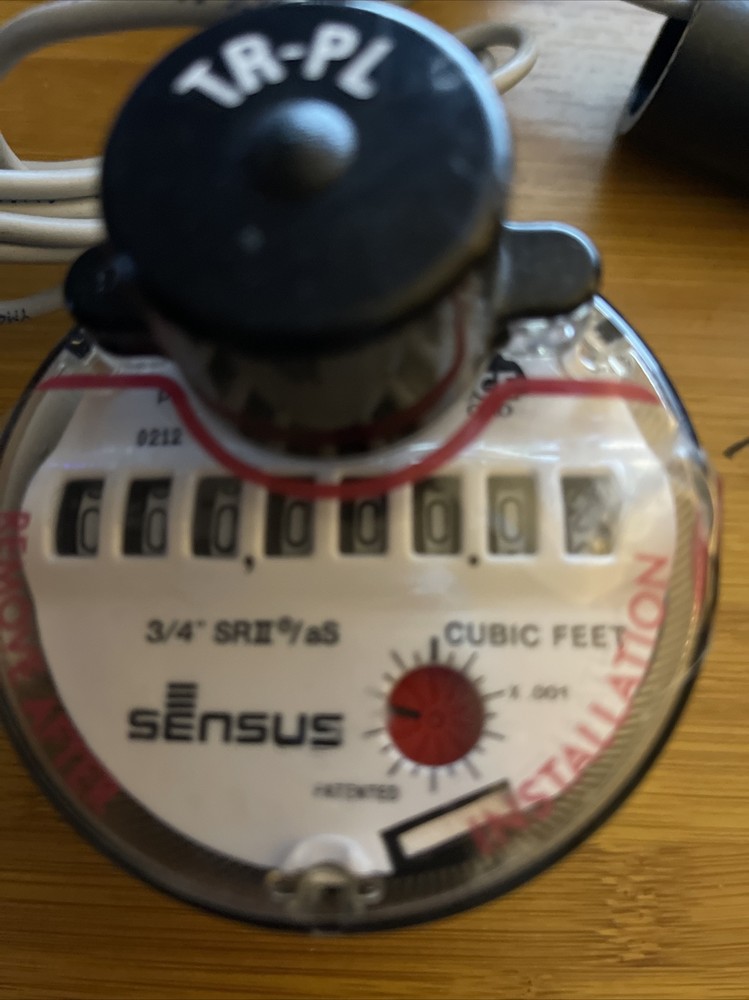 Sensus water meter 3/4" SRII. New.
