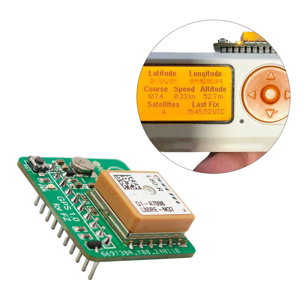 Upgrad GPS Module Uses Antenna Integrated Module Unleashed Firmware