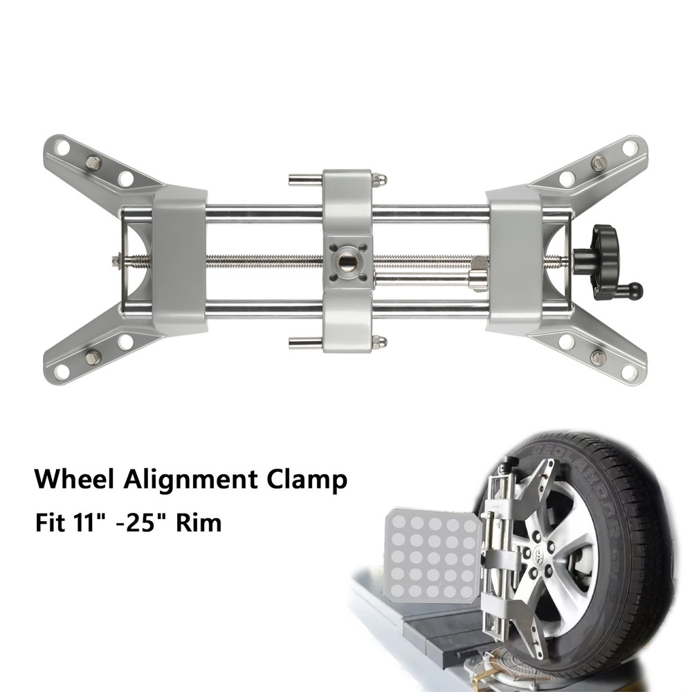 Wheel Alignment Rack 11'' to 25'' Rim Clamp Mount 3D Wheel Alignment Machine