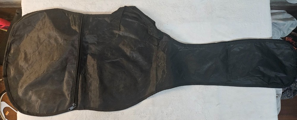 Softshell Guitar Carry Case Black Soft Shell - (No Shoulder Strap)