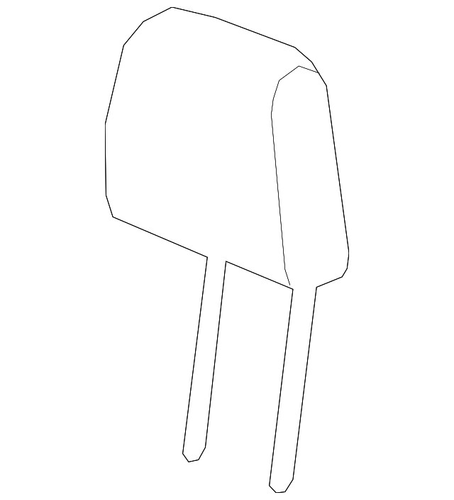 Genuine GM Headrest 84334505
