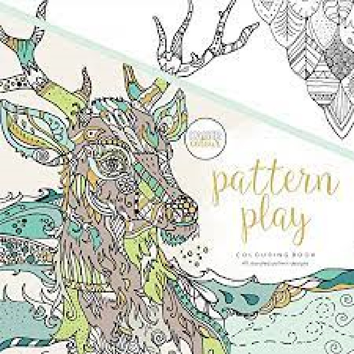 Kaiser Colour PATTERN PLAY COLORING BOOKS  40 DESIGNS