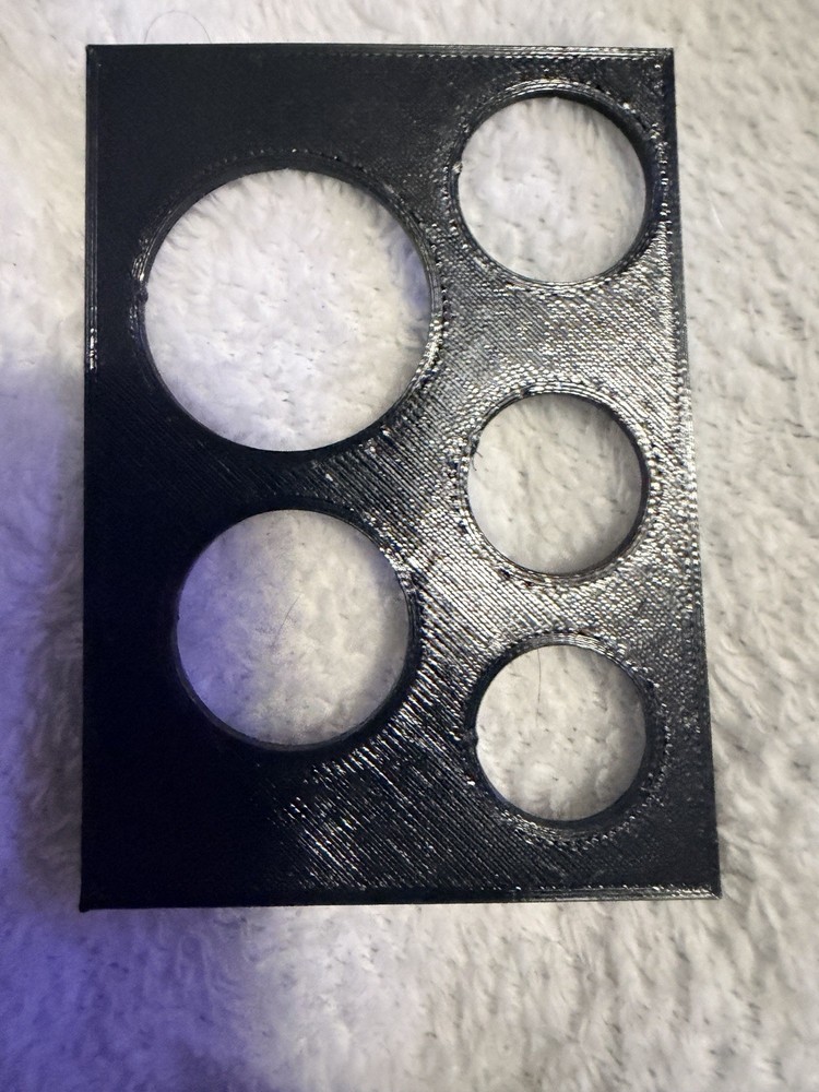 5 Spot Multi Coin Holder/Display With Ez Snap Case