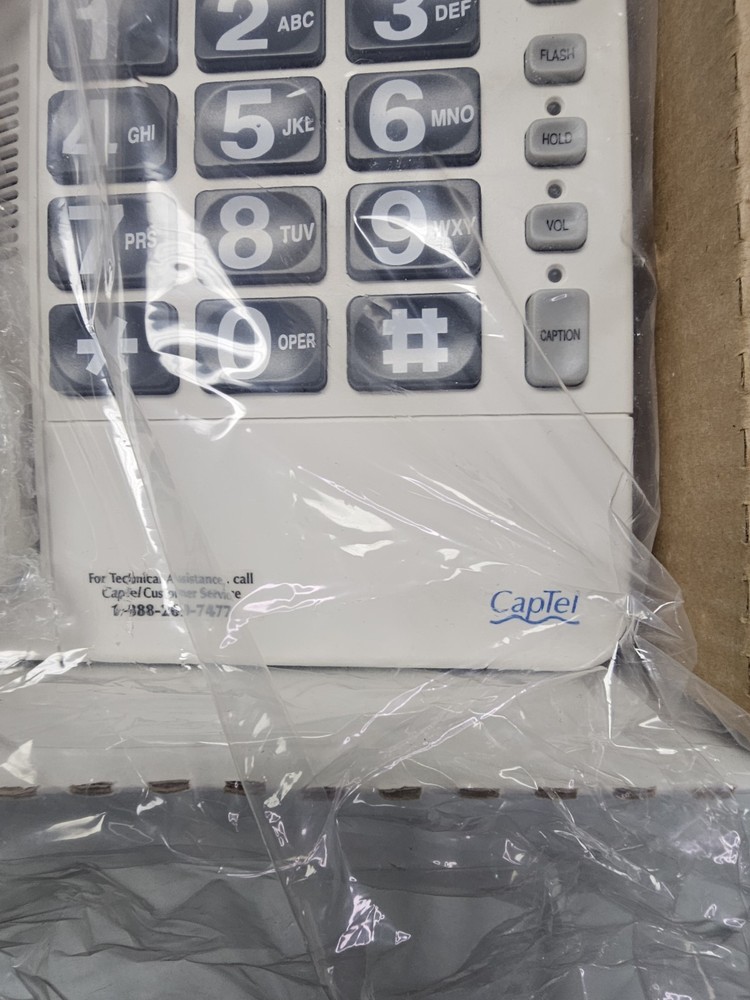 CapTel 200 Caption Telephone, Brand New Open Box.