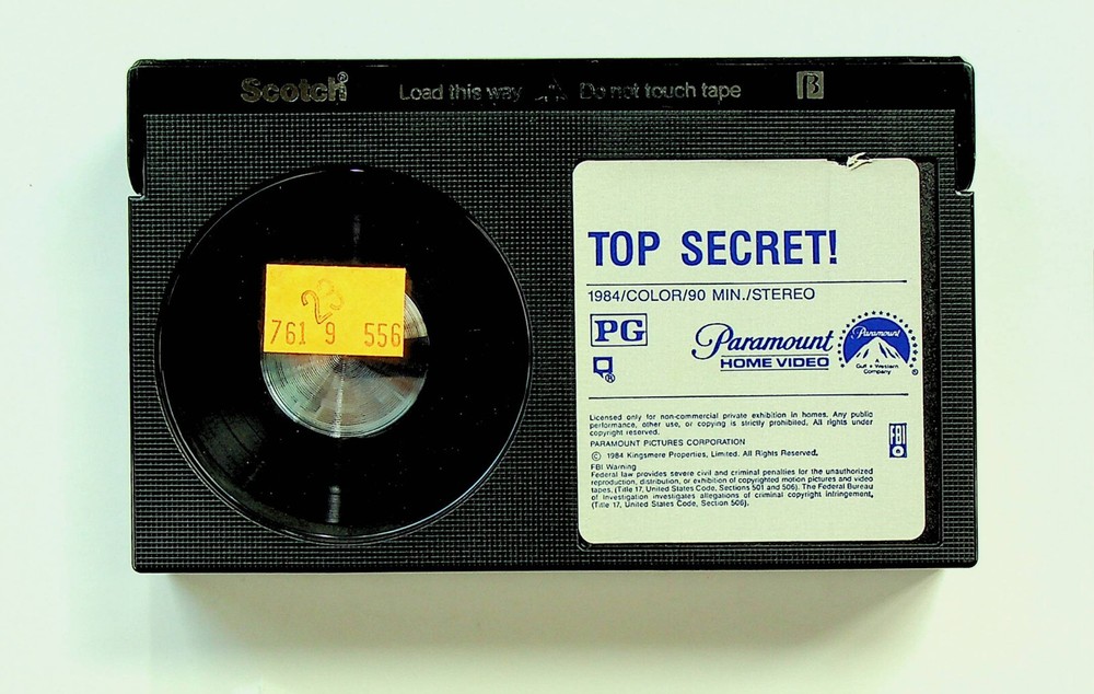 Top Secret! (1984) - Paramount Home Video - Pre-owned