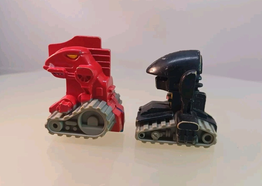 McDonald's Runaway Robots Pullback Pair, Red & Black - 1985
