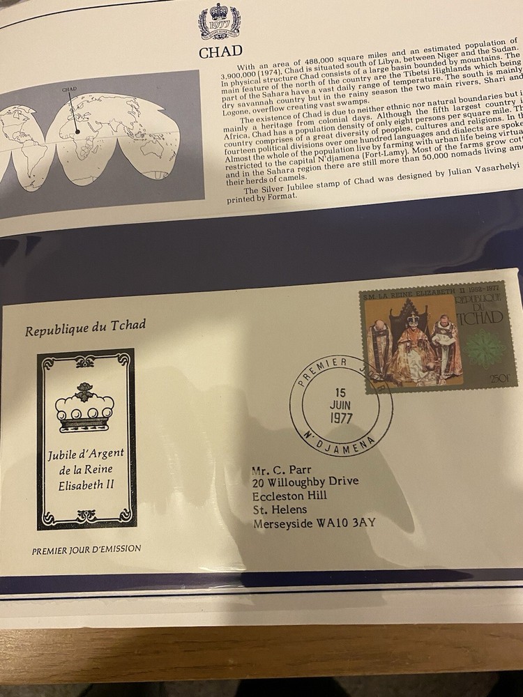 1977 Silver Jubilee Commonwealth FDC