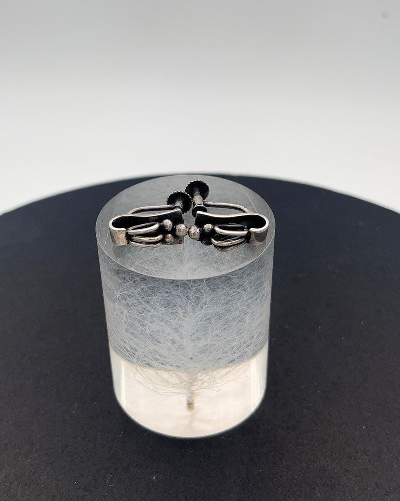 Hans Hansen Sterling Silver Earrings