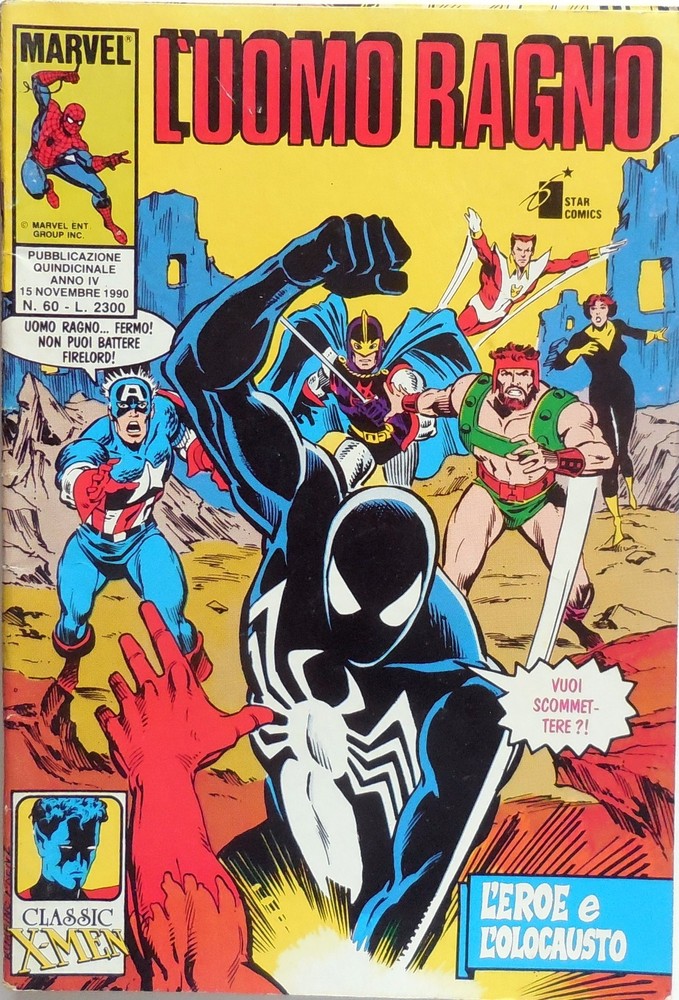 COMIC SPIDER MAN STAR COMICS YEAR IV N.60 1990