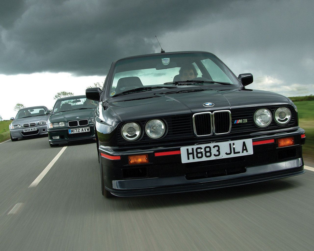 BMW M3 E30, Refrigerator Magnet, 42 MIL Thickness