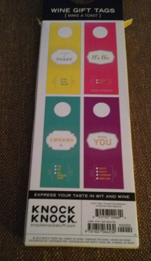 Wine Gift Tags 8 Witty Tags In 4 Splended Styles New