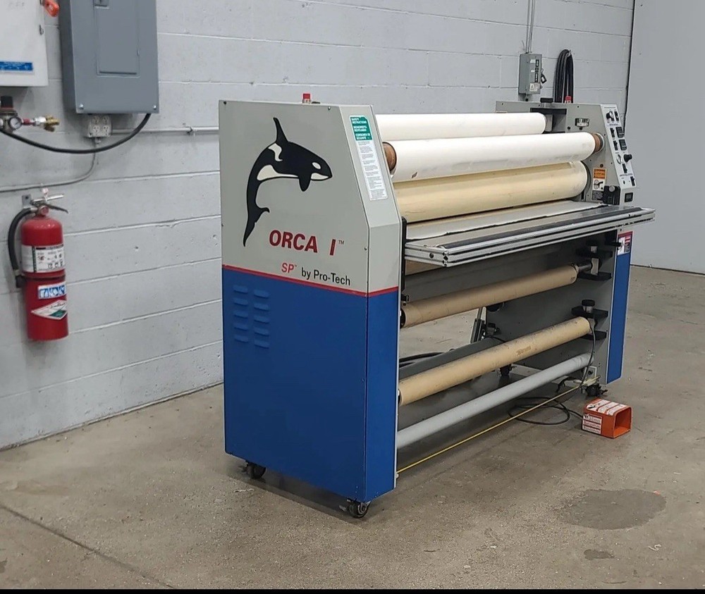 GBC PRO-TECH ORCA I 61″ HOT ROLL LAMINATOR –