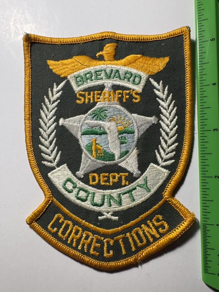 Brevard County Florida Sheriff Corrections Patch