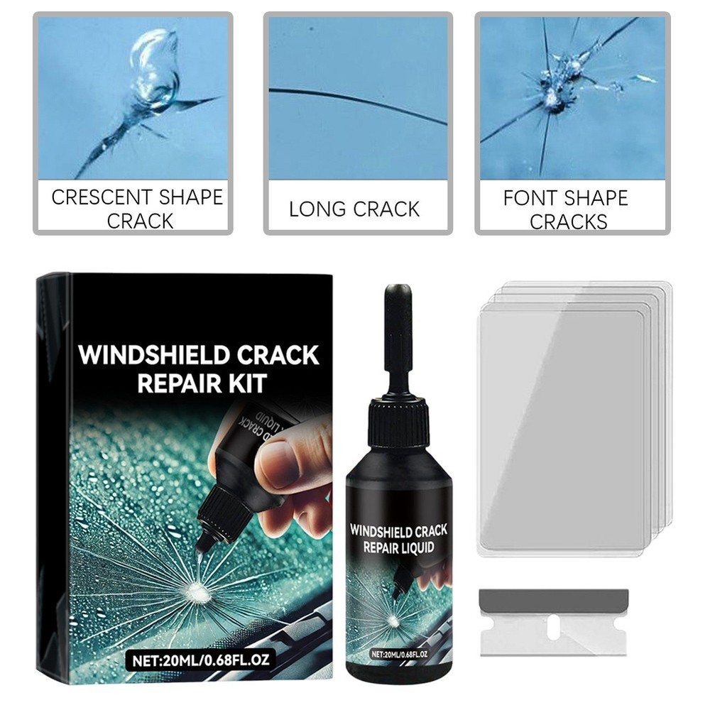Comprehensive For Automotive Windshield Repair Tool for Multiple Damage Types