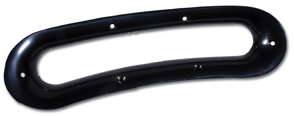 Corvette C2 Dash Insert - Black - 6 Hole 1964-1966