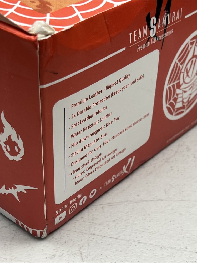 TEAM SAMURAI TSX1 LEATHER BOX