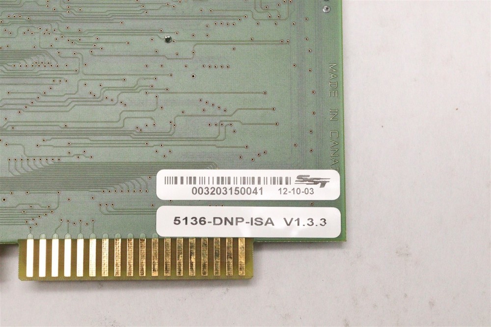 SST DEVICENET NETWORK INTERFACE CARD ISA BUS 5136-DNP-ISA