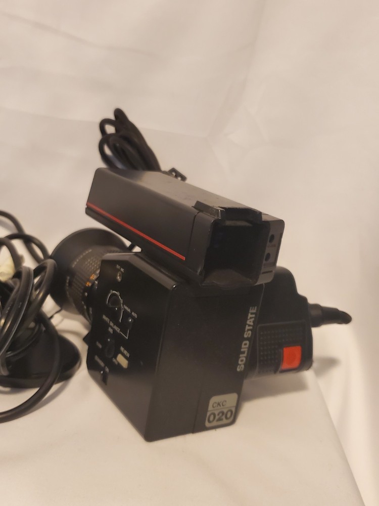 RCA SOLID STATE CKC-020 CAMCORDER - Handheld Video Recorder VTG 1980 - TESTED