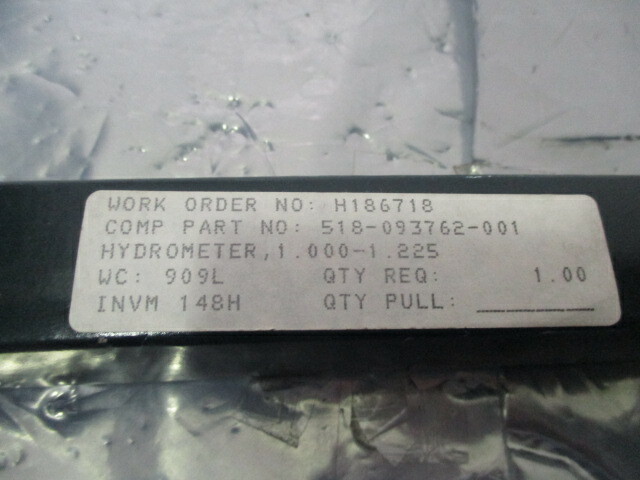 LAM 518-093762-001 Hydrometer, 451601