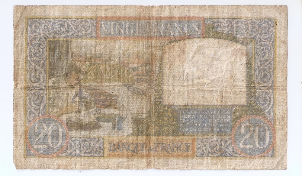 France 20 francs 28.8.1941