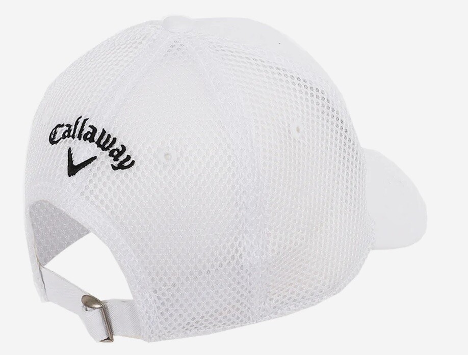 Callaway Custom Lyons Golf Adjustable Hat White NEW!