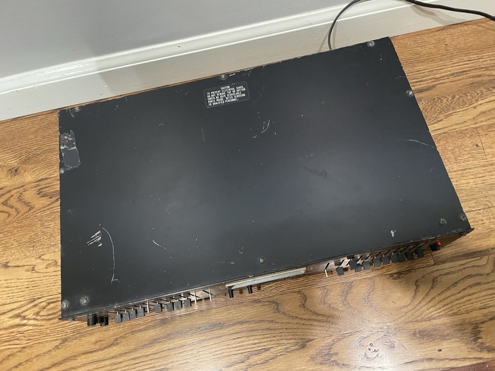 Vintage Numark EQ2600 Stereo Frequency Equalizer *Untested*