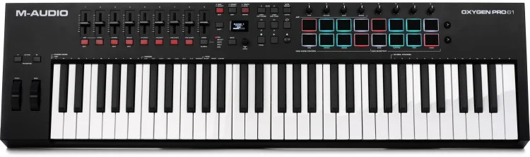 M-Audio Oxygen Pro 61 61-key Keyboard Controller