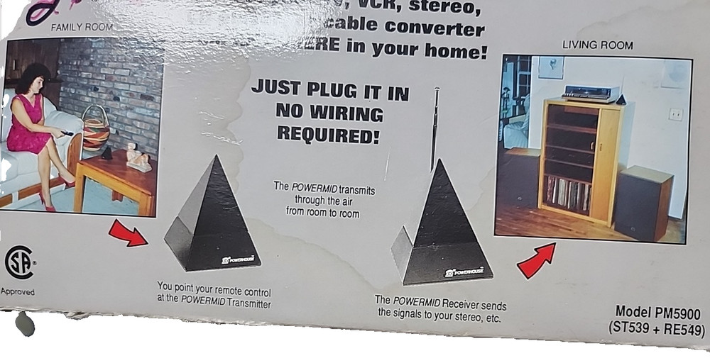 ST539 POWERMID IR Sensor Wireless Transmitter For Use With RE549 Receiver