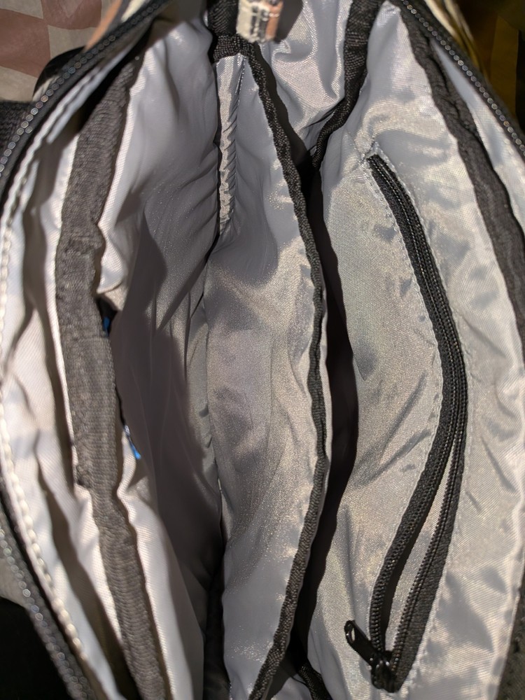 KAVU Multicolor Striped Hiking Backpack Adjustable Straps 4 Pockets