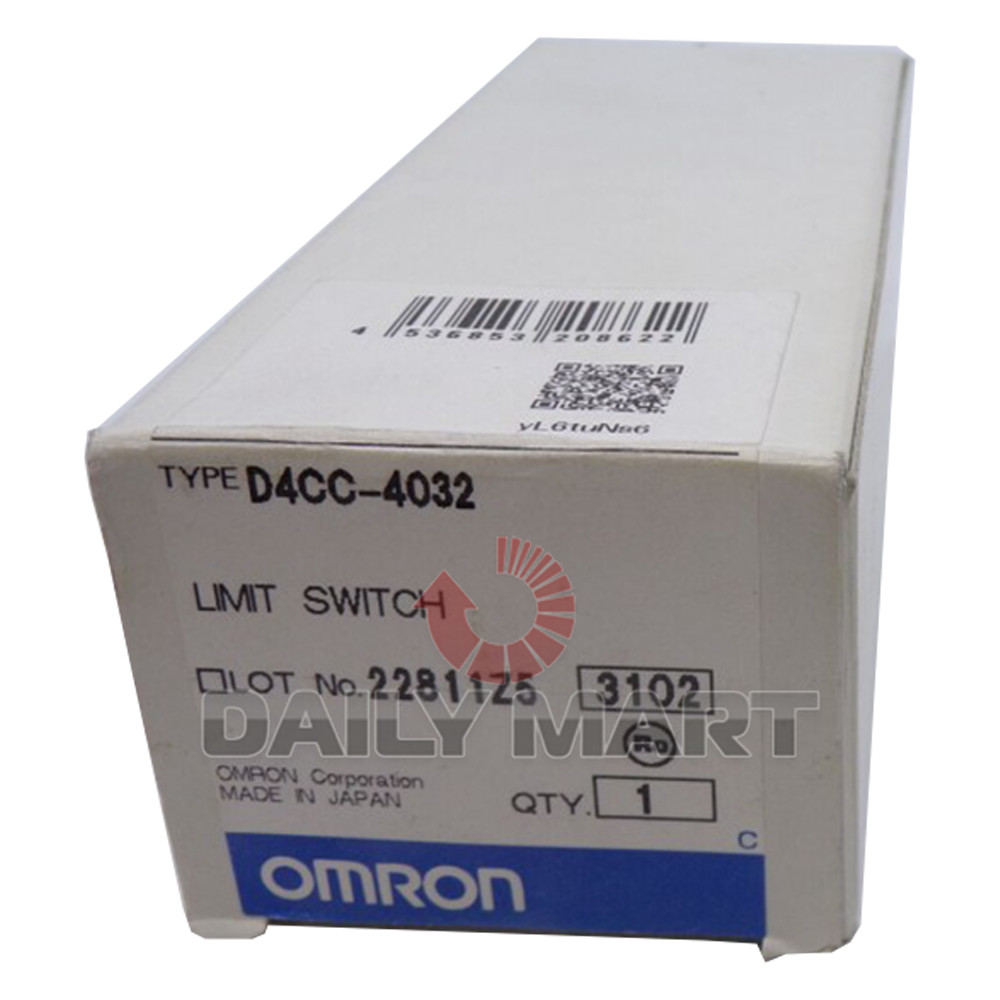 OMRON-D4CC-4032 Limit Switch New In Box