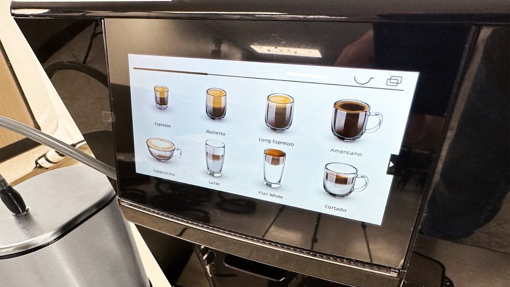 Commercial Automatic Espresso Cappuccino Latte Coffee Machine Touch Screen NSF