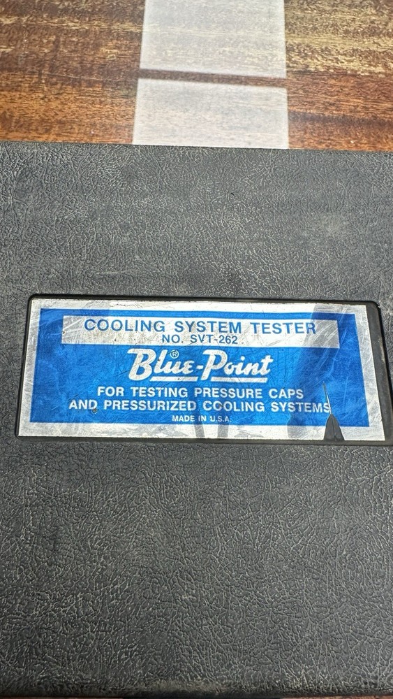 Cooling System Pressure Tester Kit - Blue Point SVT-262