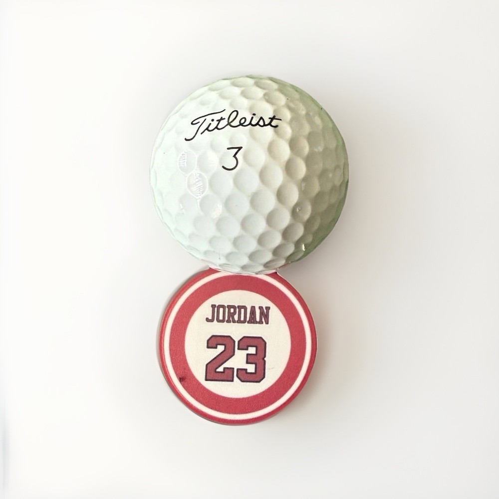 Michael Jordan Golf Poker Chip Ball Marker