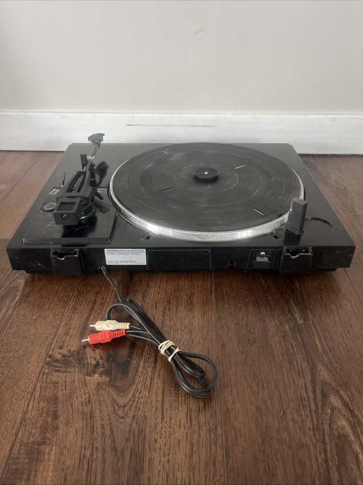 Sony Fully Automatic Stereo Turntable System PS-LX435 UNTESTED