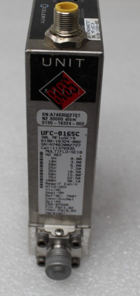 UNIT UFC-8165C | UFC8165C MASS FLOW CONTROLLER N2 30000 SCCM