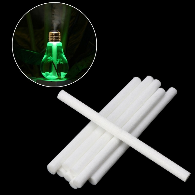 10pcs Humidifier Sticks Cotton Filter Sticks Refill Sticks Filter Replacement
