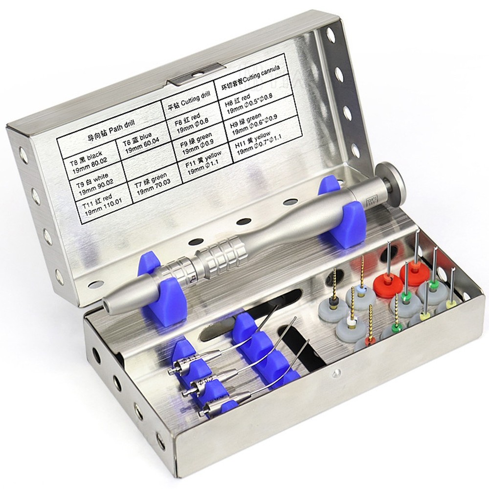 Dental Broken File Extractor Endodontic Removal System Kit Endo Root Canal Tools