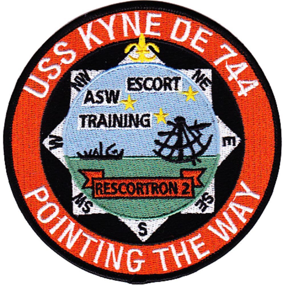 USS Kyne DE-744 Patch
