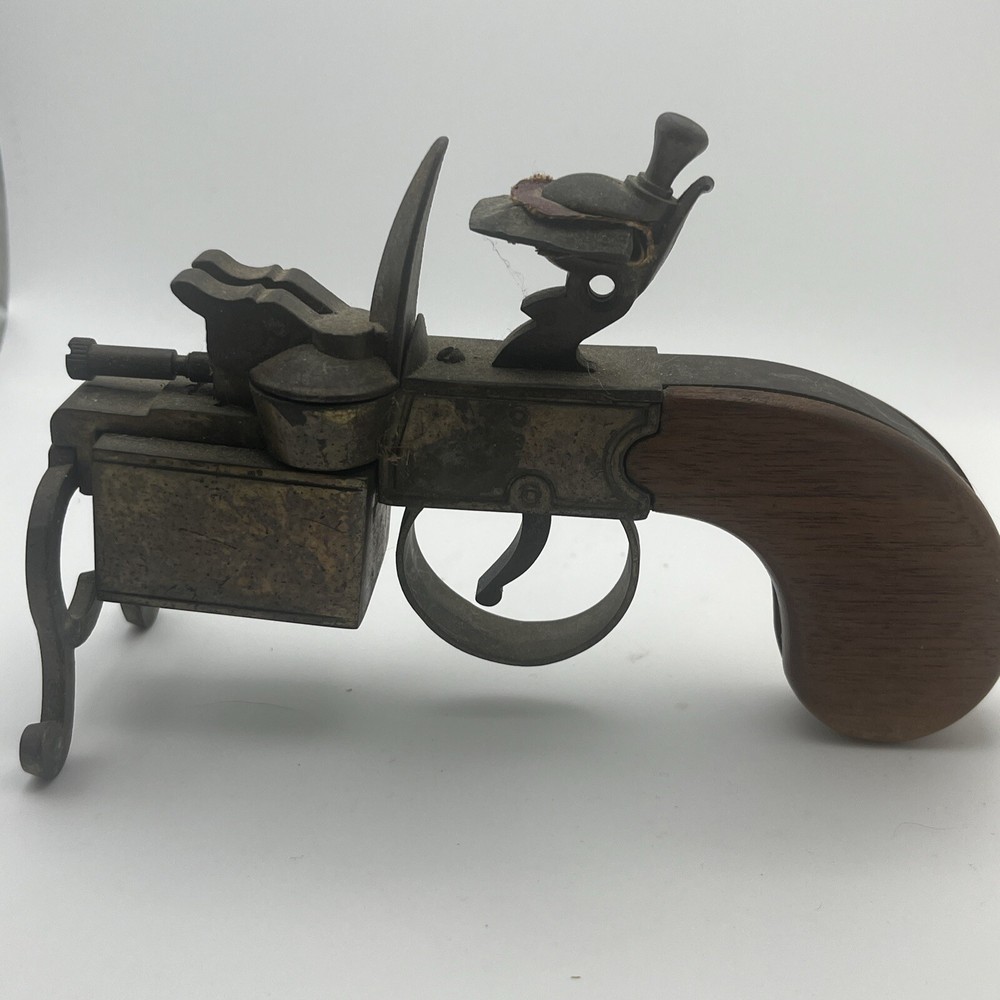 Antique Original DUNHILL Tinder Pistol Lighter