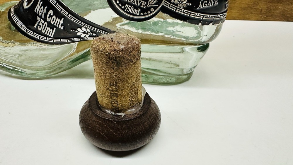 Texano Tequila Clear Glass Cowboy Boot Bottle (Empty)