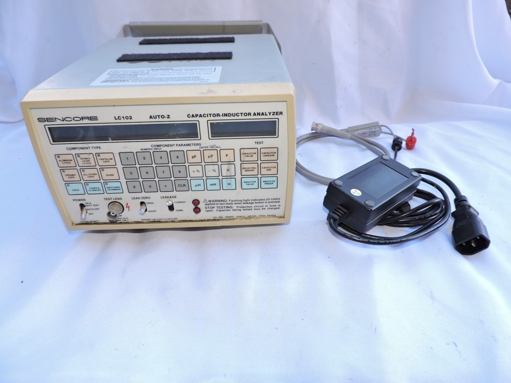 Sencore LC102 Auto-Z Capacitor Inductor Analyzer