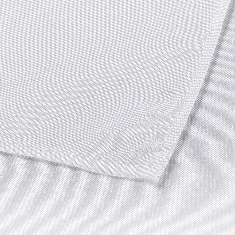 Ascoza 2pack 60x120 Inch White Rectangular Tablecloth 6 Feet Table Cloth in P...