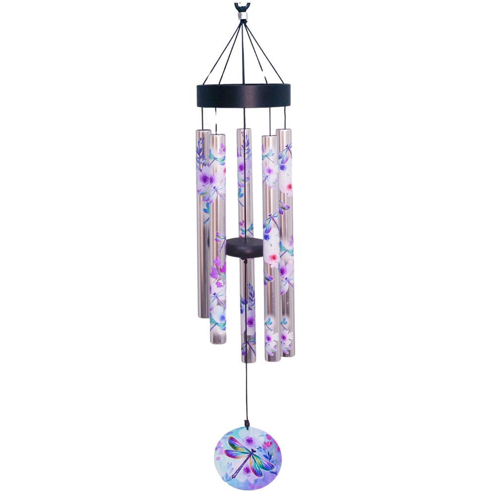 Spoontiques Watercolor Dragonfly Chime Wind Chime