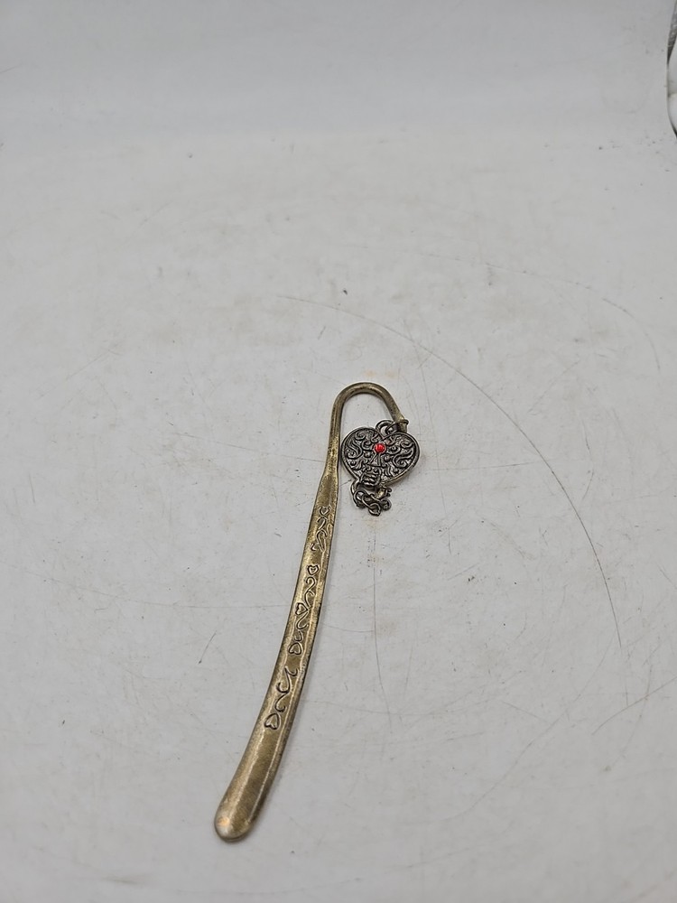 BRASS Heart BOOK MARK