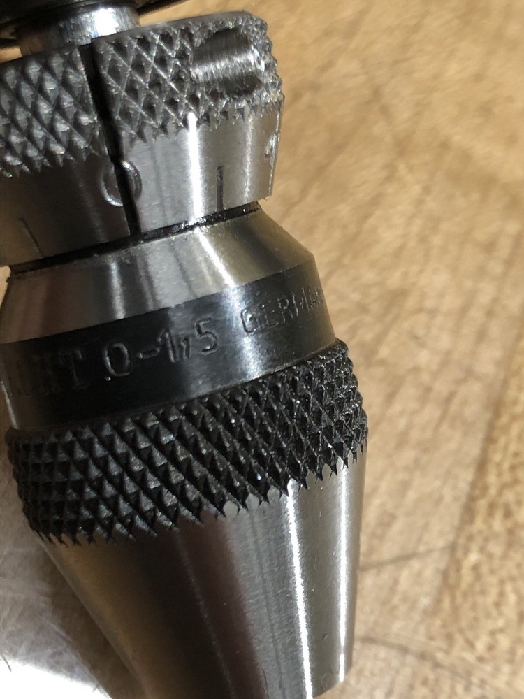 Albrecht Sensitive Drill Chuck 0-1/16 Capacity 1/2 Shank