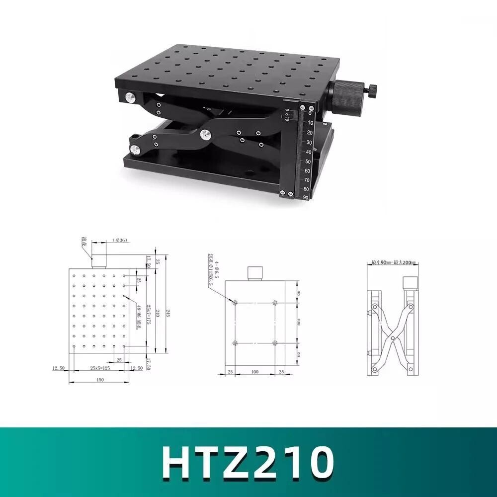 Z-Axis Manual Fine-Tuning Platform Lifting Table Lab Displacement Sliding Table