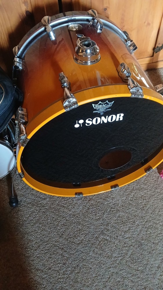 Sonor Bass Drum Head Decal White